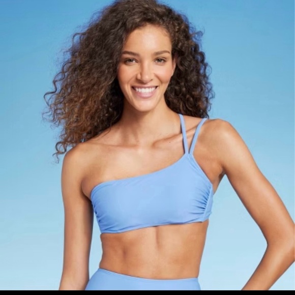 Shade & Shore Size 34D Bikini Top Bundle Teal and Blue New - Picture 9 of 10